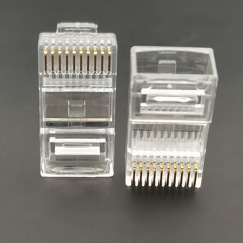 RJ50屏蔽网络水晶头 10芯专用布线接头的选择与应用