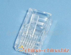 8P8C水晶头 网络连接的标准化接口